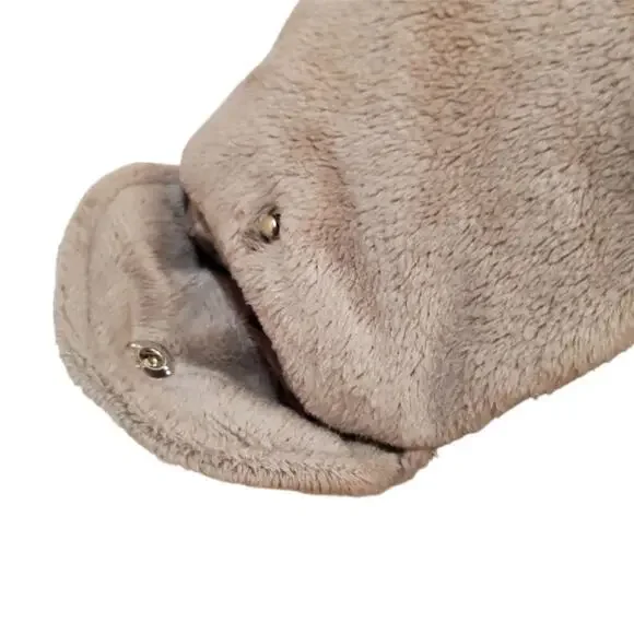 Carter's Baby Girl's 6 To 9 Months Full Body Jumpsuit Coat Fleece - Picture 3 of 9